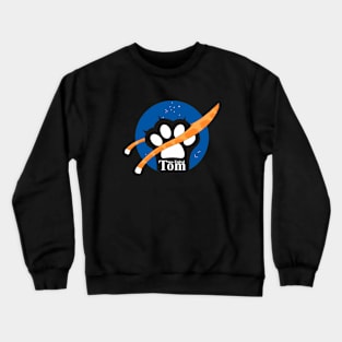 Two Tailed Tom - creation  - yellow tail Crewneck Sweatshirt